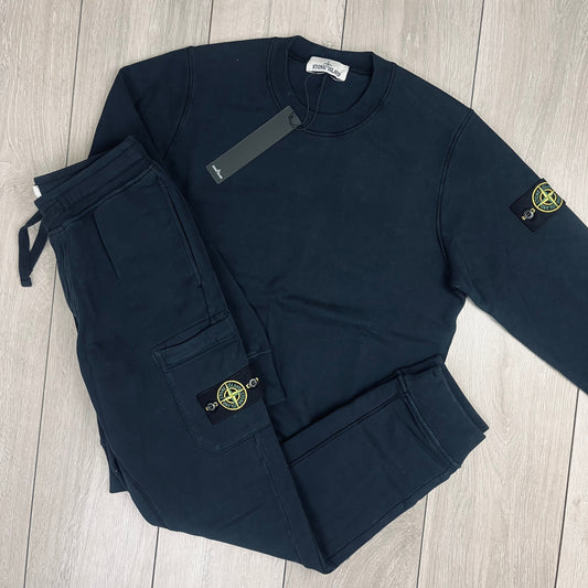 Stone Island Tracksuit - Navy Castmark