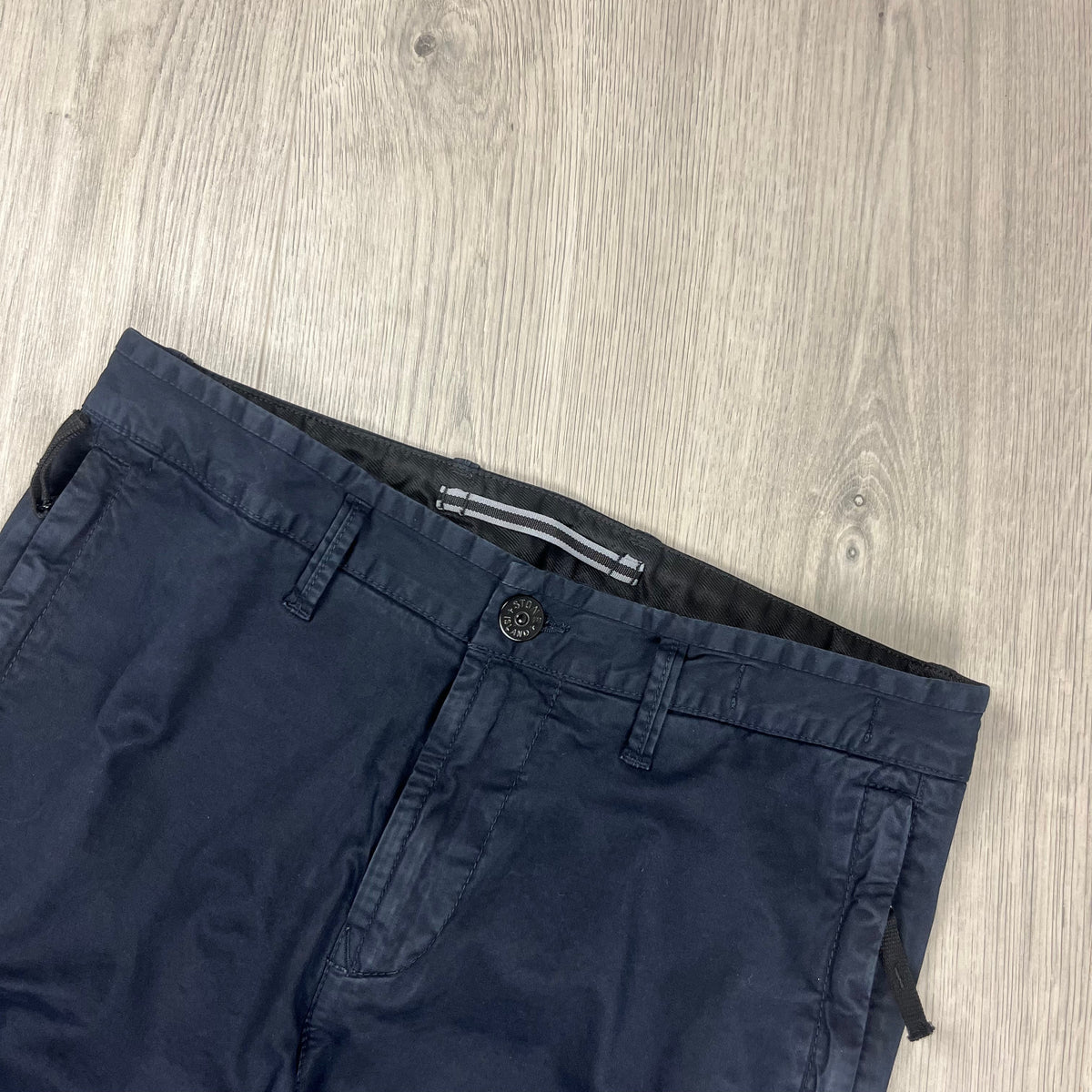 Stone Island Cargo Trousers - Navy Castmark