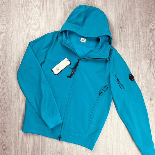 CP Company Shell Jacket - Tile Blue Castmark