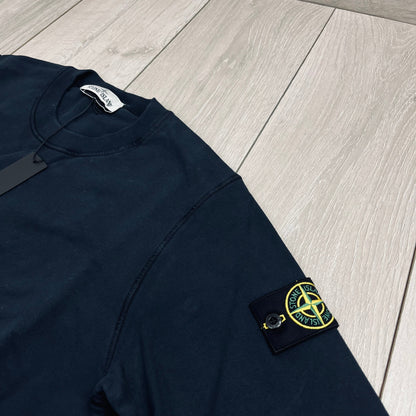 Stone Island Dyed Sweatshirt - Navy Castmark