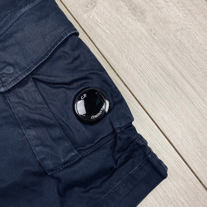 CP Company Cargo Shorts - Navy Castmark