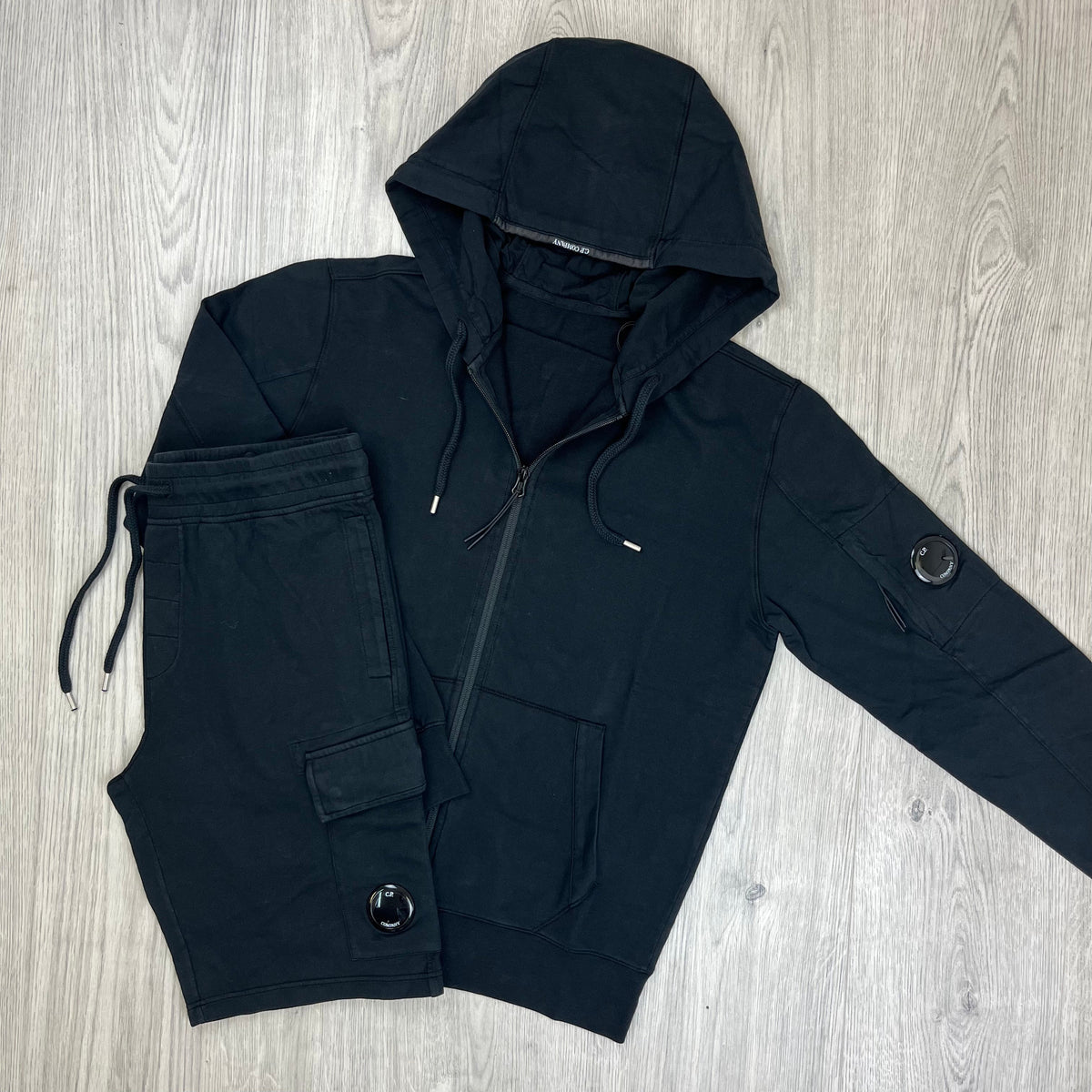 CP Company Tracksuit - Black Castmark