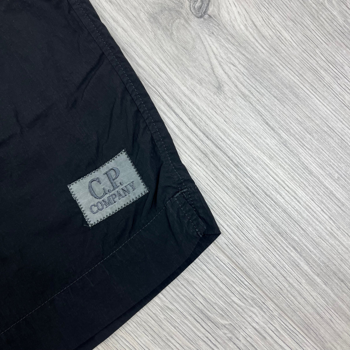 CP Company Chrome Swim Shorts - Black Castmark
