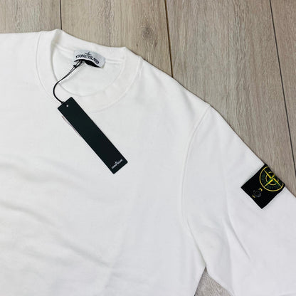 Stone Island Dyed Sweatshirt - White Castmark