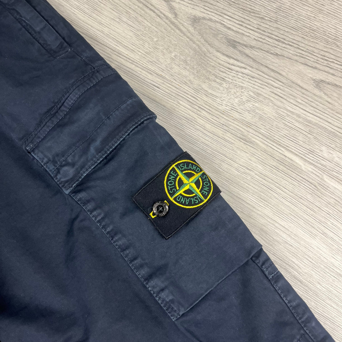 Stone Island Cargo Trousers - Navy Castmark