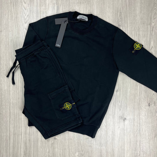 Stone Island Tracksuit - Black Castmark