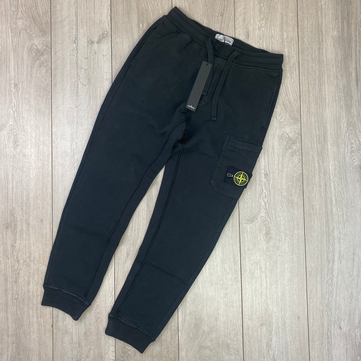 Stone Island Dyed Sweatpants - Black Castmark