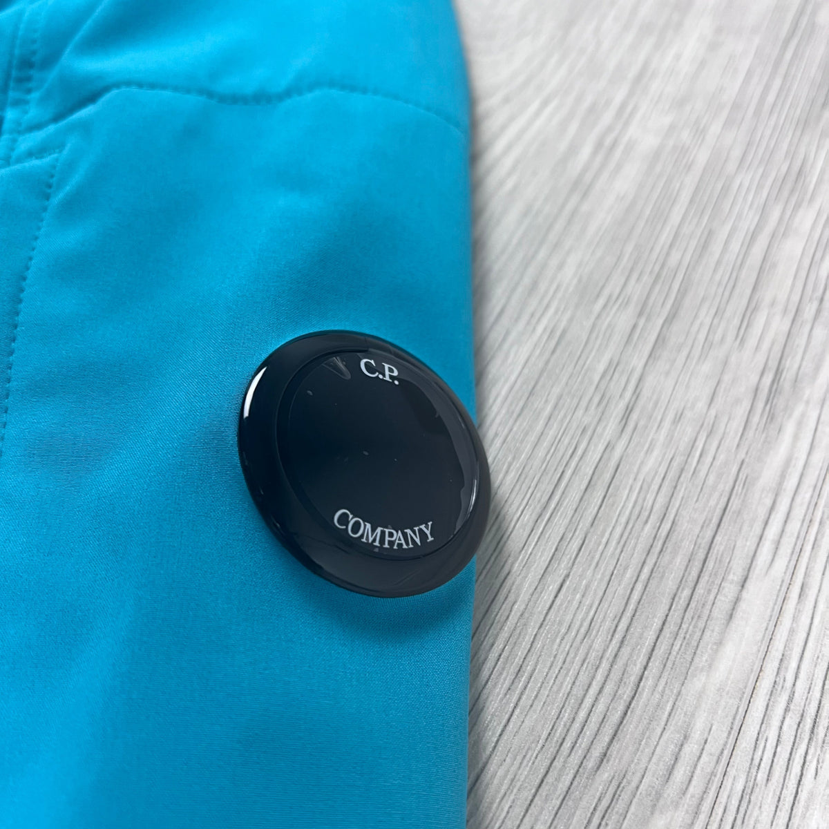 CP Company Shell Jacket - Tile Blue Castmark