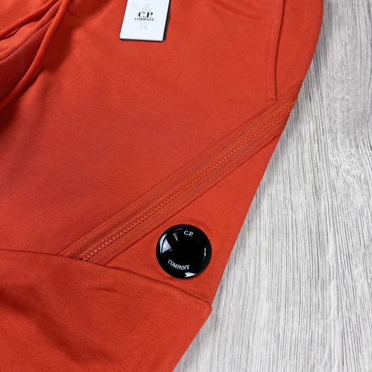CP Company Raised Fleece Sweatpants - Pumpkin Castmark