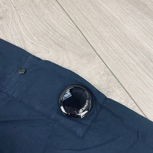 CP Company Button Overshirt - Navy Castmark