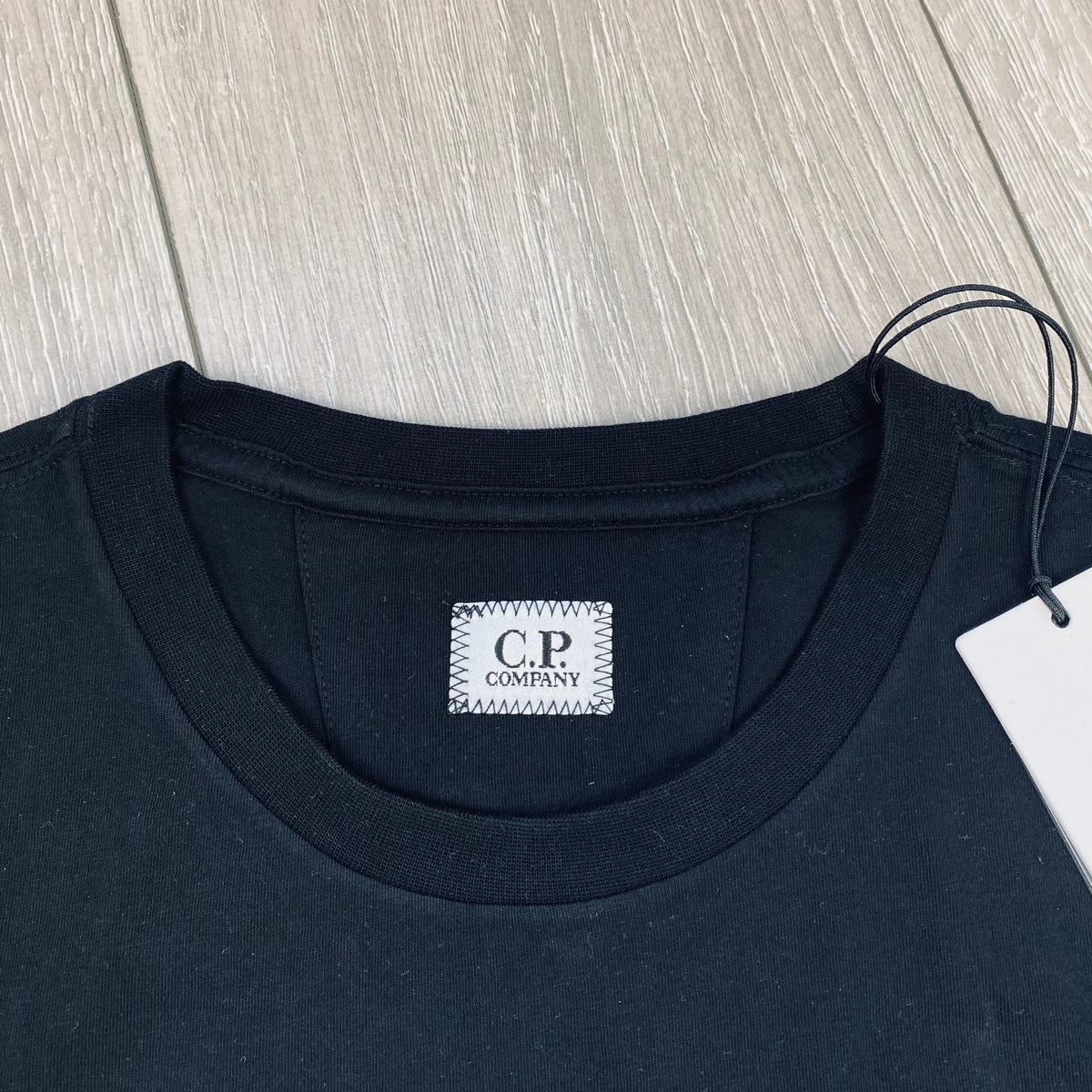 CP Company Stamp T-Shirt - Black Castmark