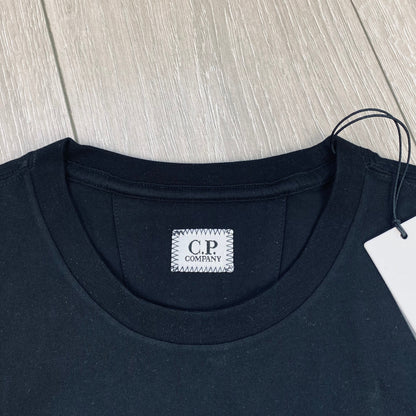 CP Company Stamp T-Shirt - Black Castmark