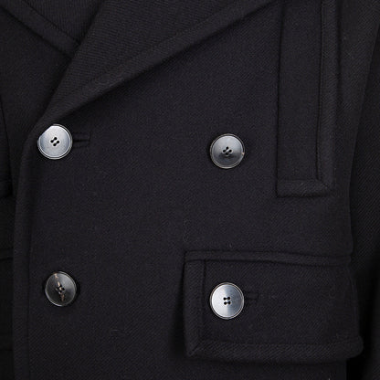 Valentino Doubled Wool Pea Coat