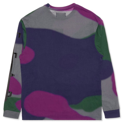 Fearless L/S T-Shirt - Pine Green/Purple