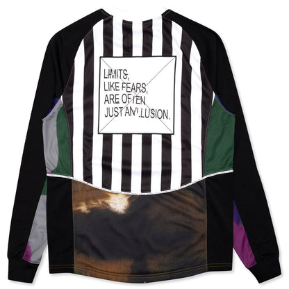Fearless L/S Top - Black/Gym Red