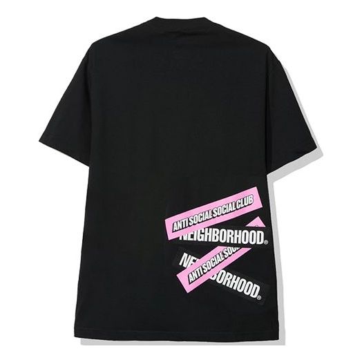 ASSC x NEIGHBORHOOD Unisex Printing Tee Black ASST390