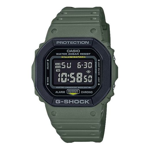 CASIO G-Shock Square 'Green' DW-5610SU-3