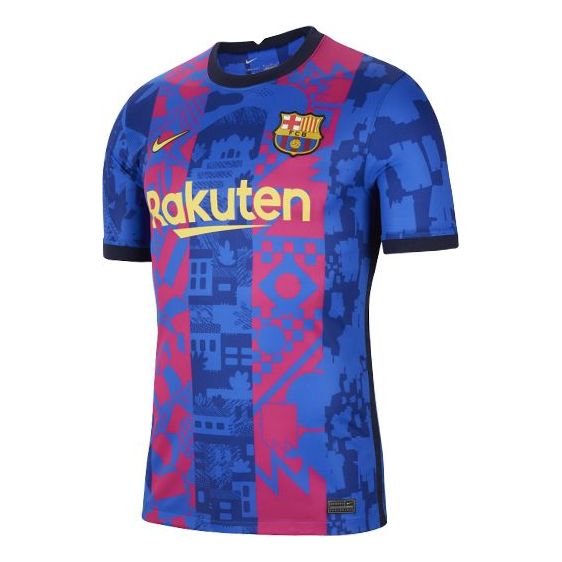 Nike FC Barcelona 21/22 Third Jersey 'Blue' DB5896-406
