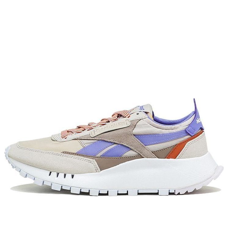 (WMNS) Reebok Classic Leather Legacy 'Sand Stone Hyper Purple' FY7434