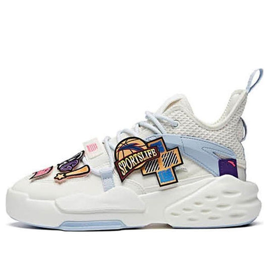 (WMNS) ANTA Baas Velcro 'White Blue' 122018087-3 122018087-3