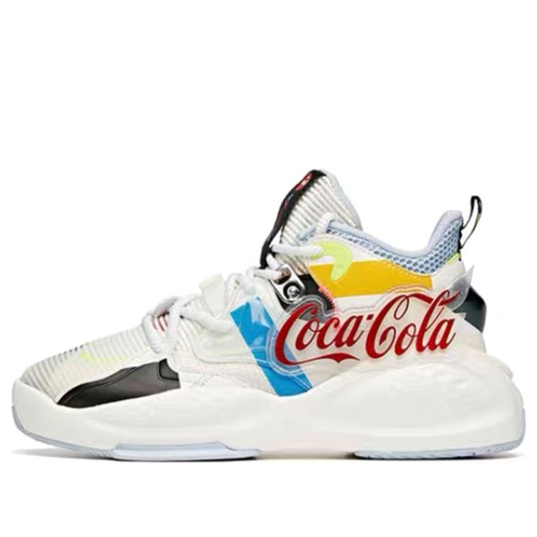 (WMNS) ANTA x Coca Cola Badao 'White Multi-Color' 122038085S-3
