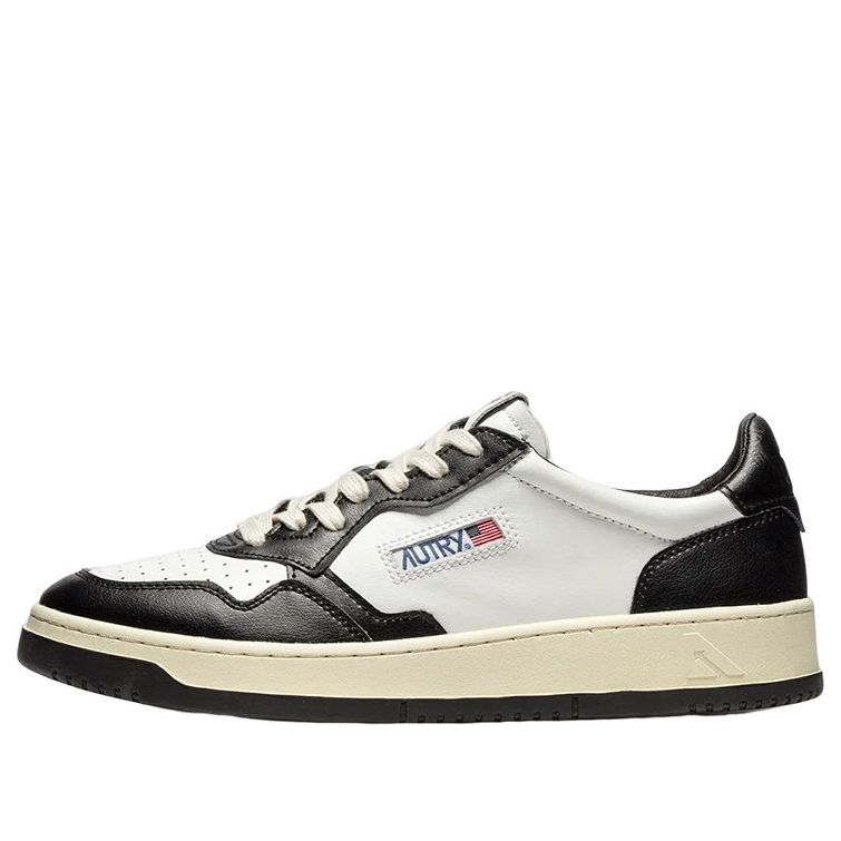 (WMNS) Autry Medalist Low Leather 'Black White' AULW-WB01