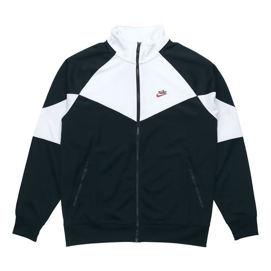 Nike Windrunner Sports Jacket Splicing Logo Casual Black BV2626-010