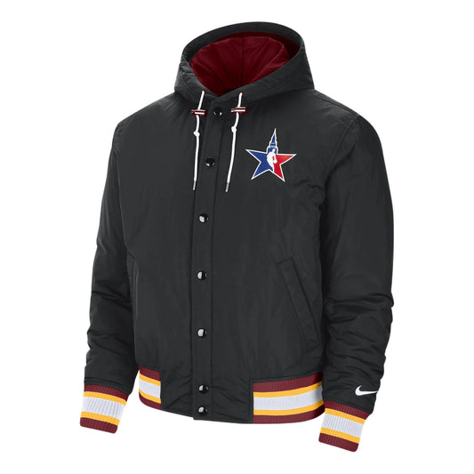 Nike Solid Color hooded Jacket Black DH9534-010