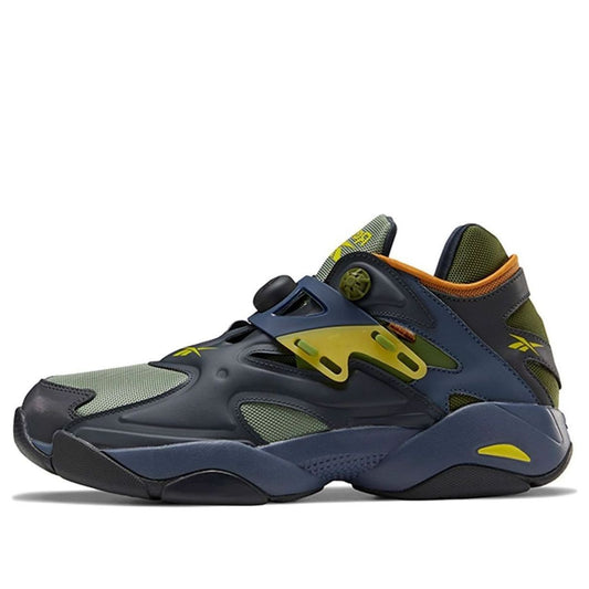 Reebok Pump Court Running Shoes Black/Green FX9929