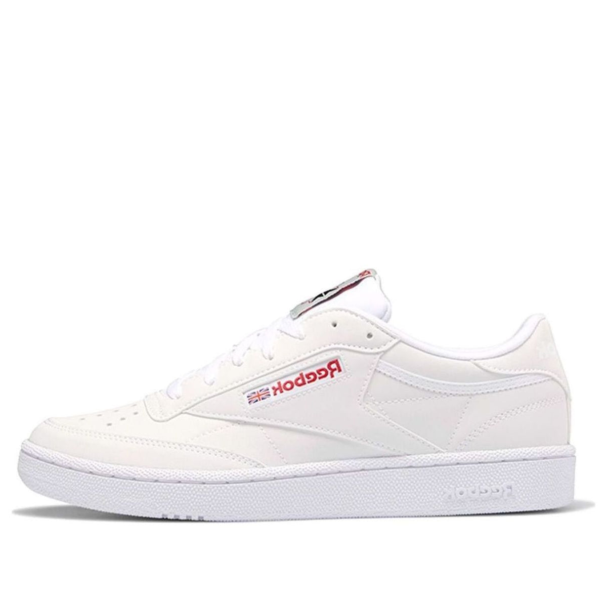 Reebok Classic Club 85 White Skate Shoes 'White Red' DV7240