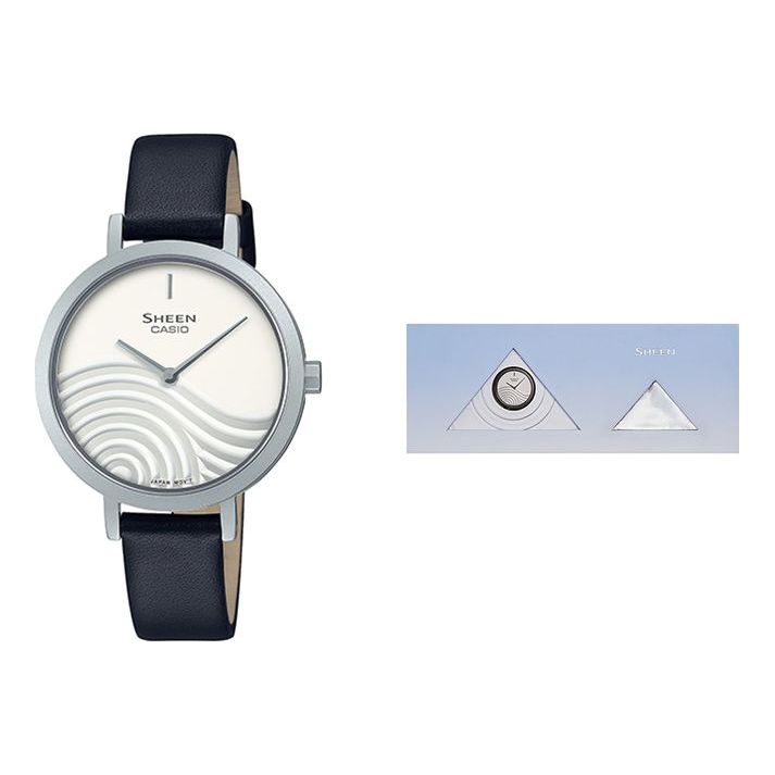 Casio Sheen Analog Watch 'Black Silver' SHE-C120L-7AUPFKD