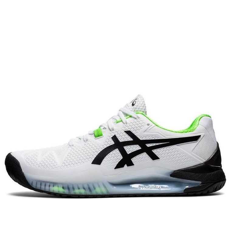 ASICS Gel Resolution 8 'White Green Gecko' 1041A079-105