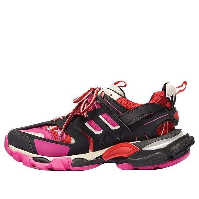 (WMNS) Balenciaga Track Trainer 'Black Pink' 542436W1GC11052