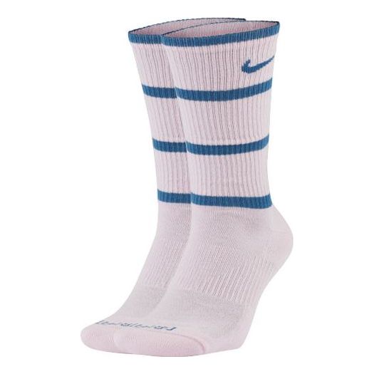 Nike Unisex Everyday Plus Cushioned Sports Socks 2 Packs Pink DC3534-663