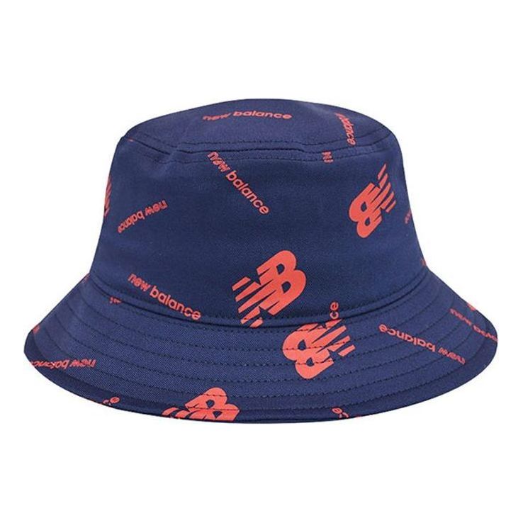 New Balance Logo Bucket Hat 'Navy' JACL1647-NV