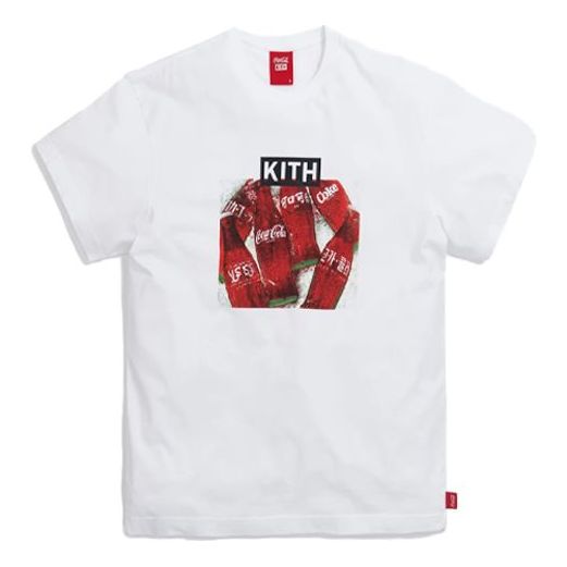KITH x Coca Cola Language Bottle Vintage Tee KH3860-101
