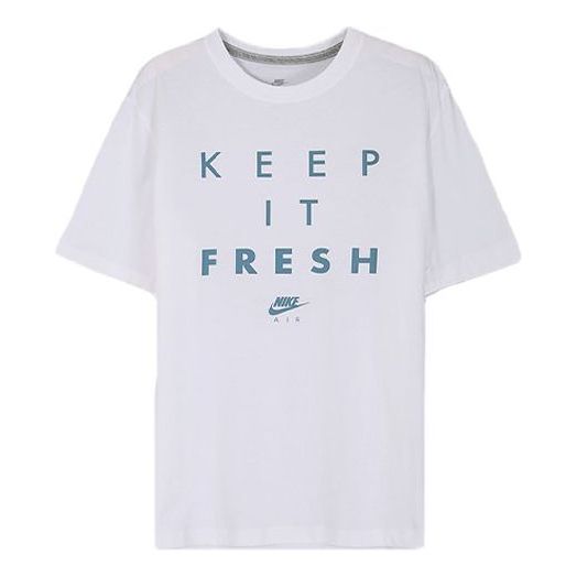 Nike Men's Sportswear Keep It Fresh Short Sleeve White CW4821-100