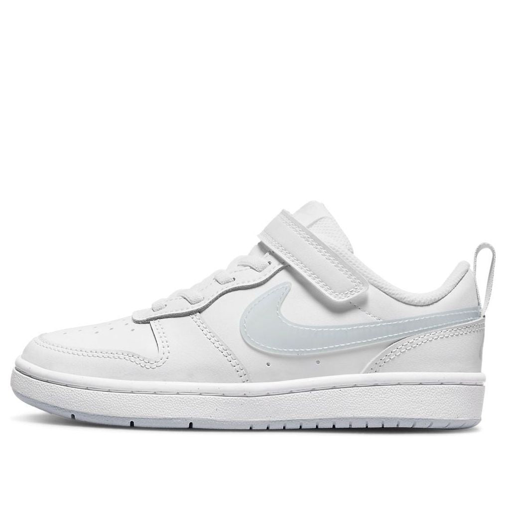 (PS) Nike Court Borough Low 2 'White Blue' BQ5451-118