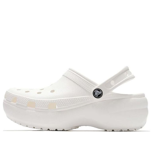 (WMNS) Crocs Classic Clog clouds Retro Beach Shoe White 206750-100