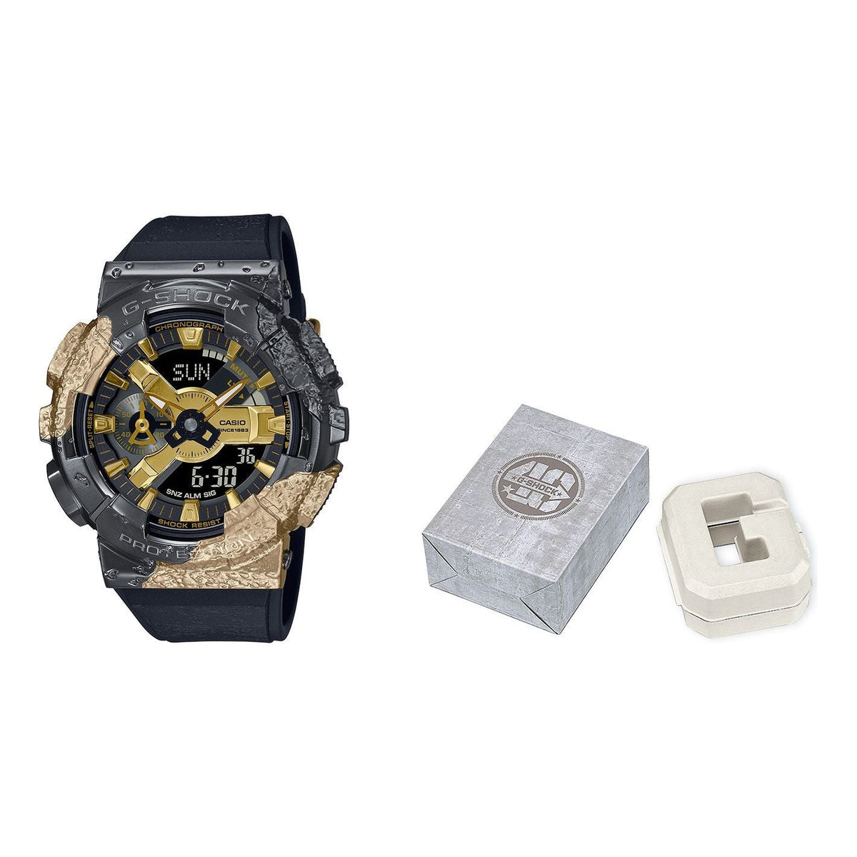 CASIO G-Shock Analog-Digital 'Black' GM-114GEM-1A9PR