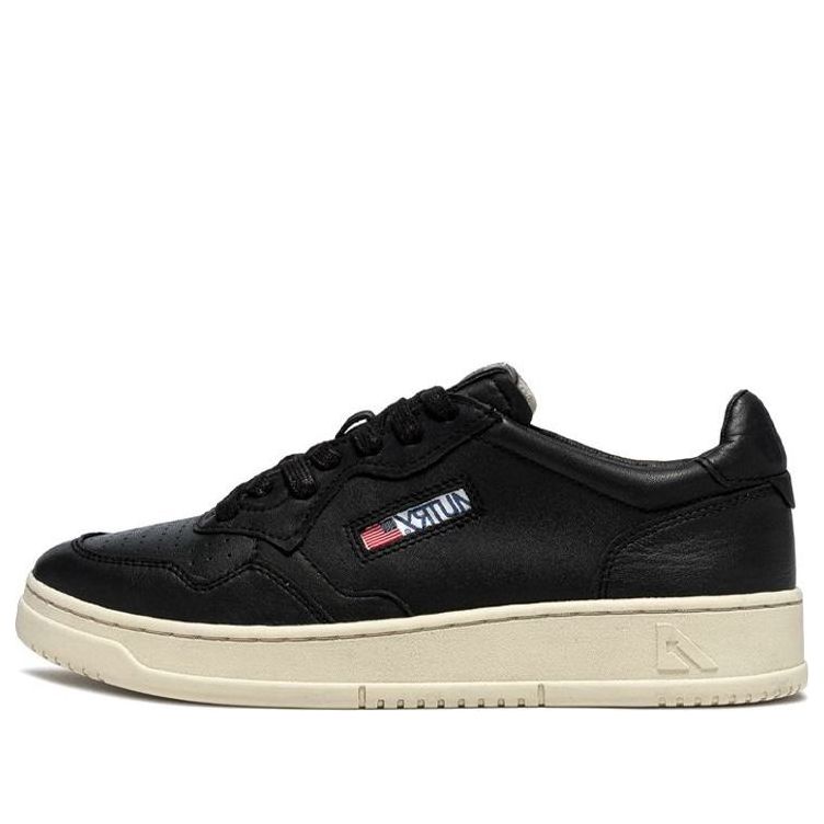 Autry Medalist Goat Leather Low 'Black' AULM-GG05