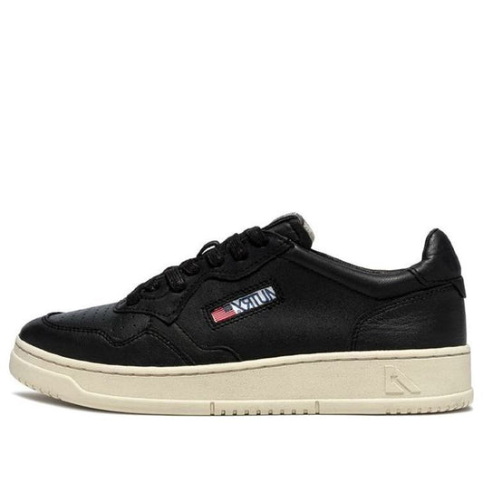 Autry Medalist Goat Leather Low 'Black' AULM-GG05