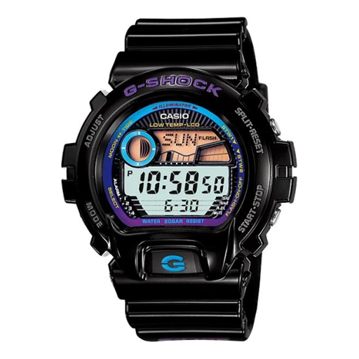 CASIO G-Shock Digital 'Black Purple' GLX-6900-1D