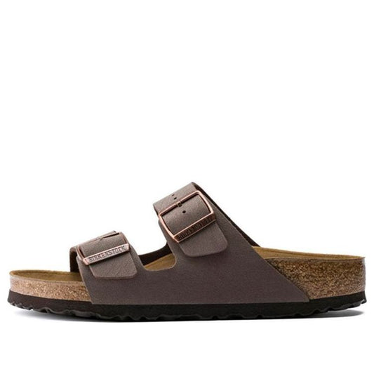 (WMNS) Birkenstock Arizona Birkibuc Sandals 'Mocha' 151183