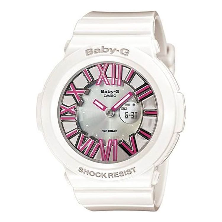 CASIO Baby-G 'White Pink' BGA-160-7B2DR
