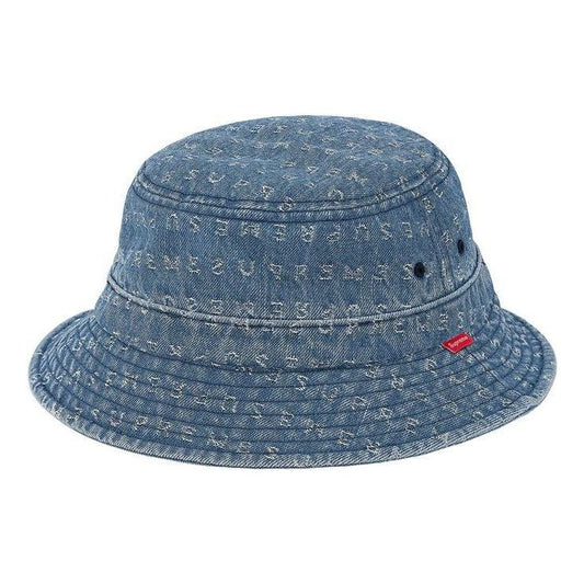 Supreme Jacquard Logos Denim Crusher 'Teal' SUP-SS20-713