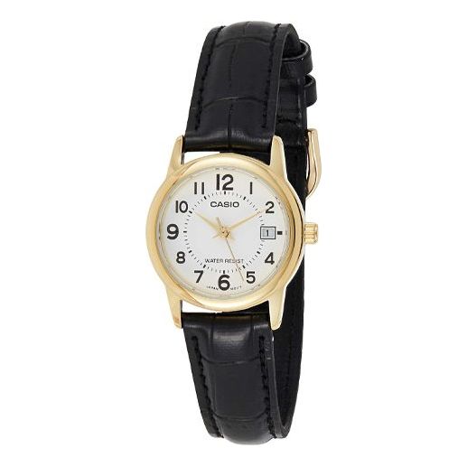 CASIO Quartz /White Black Analog LTP-V002GL-7BUDF