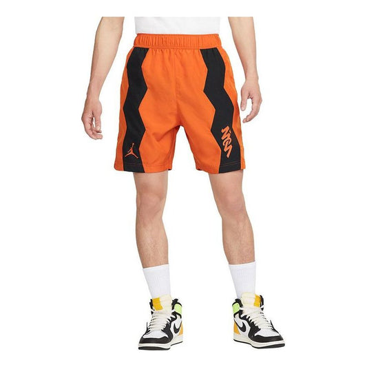 Nike AS M J ZION DF PERF WVN Short CAMPFIRE Orange DH9714-893