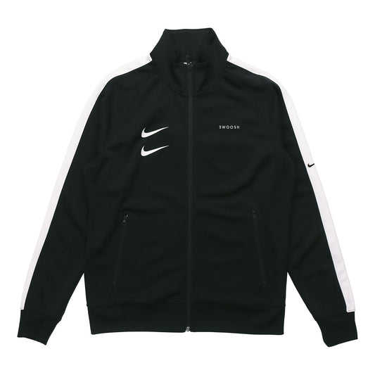 Nike Sportswear Swoosh Jcaket Cj4885-010 Black CJ4885-010