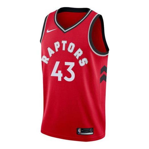 Nike NBA Basketball Sports Jersey SW Fan Edition Toronto Raptors 4 No. 3 Red 904143-657